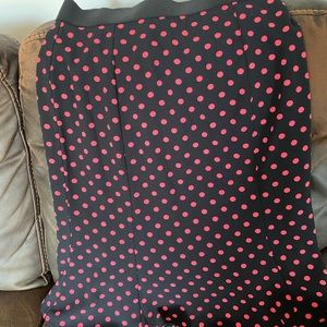 Women’s polka dot skirt